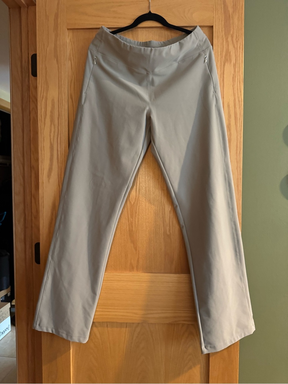 Lucy Brand Women’s Size Large Tall Everyday Pant in Khaki